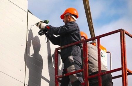 Сэндвич-панели поэлементной сборки, Москва, производство, монтаж, стены и кровля из сэндвич панелей