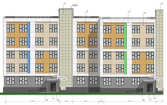  Проект 5 этажного административного здания в г. Москва