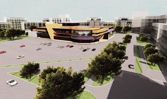 Строительство многофункционального торгового центра в Москве
