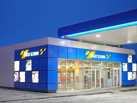 Проектирование и ремонт магазина в Москве для АЗС с кафе на 20 мест