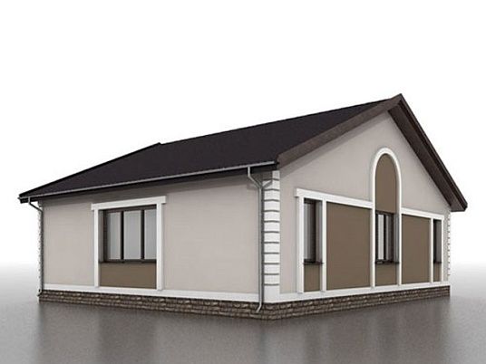 Строительство коттеджа АРДОС с террасой в Москва 