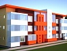 Строительство трехэтажного жилого дома на 15 квартир и 33 человека