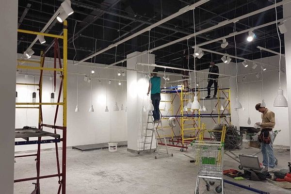 Проектирование и ремонт магазина розничной торговли