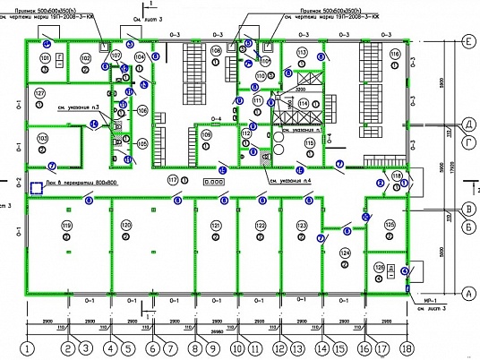 Проектирование и реконструкция производственного помещения в Москве