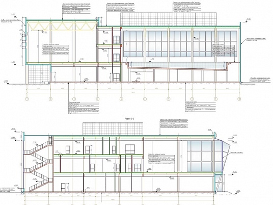 Проектирование и реконструкция спортивного центра в Москве