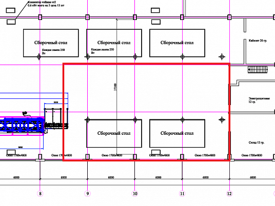 Проектирование и реконструкция производственного помещения в Москве